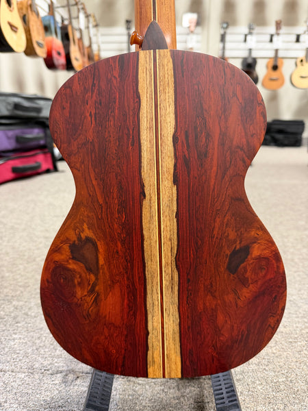 Pilarte Solid Teak/Cocobolo Tenor Ukulele w/Case - Pre Loved