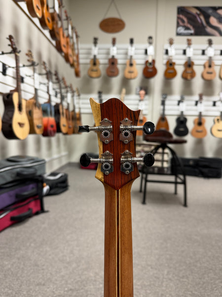 Pilarte Solid Teak/Cocobolo Tenor Ukulele w/Case - Pre Loved