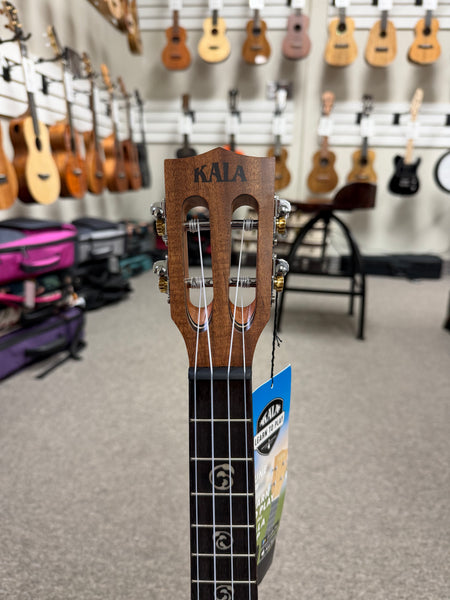 KALA KA-SA-TE-C Solid Acacia Electric Tenor Ukulele w/Cutaway