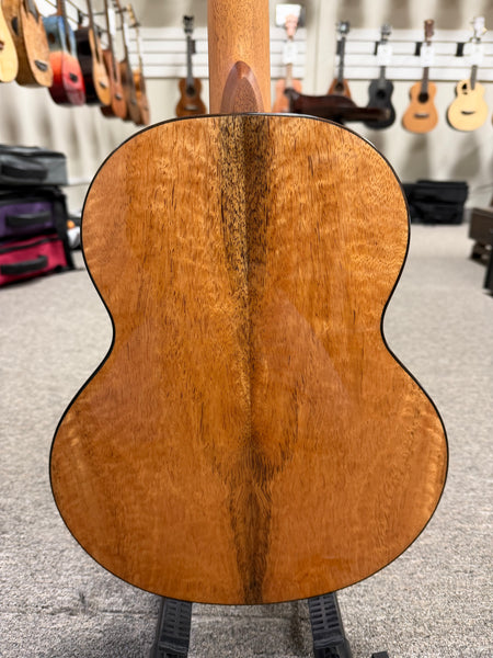 Flight Lily Solid Cedar/Mango Steel String Electric Baritone Ukulele w/Case