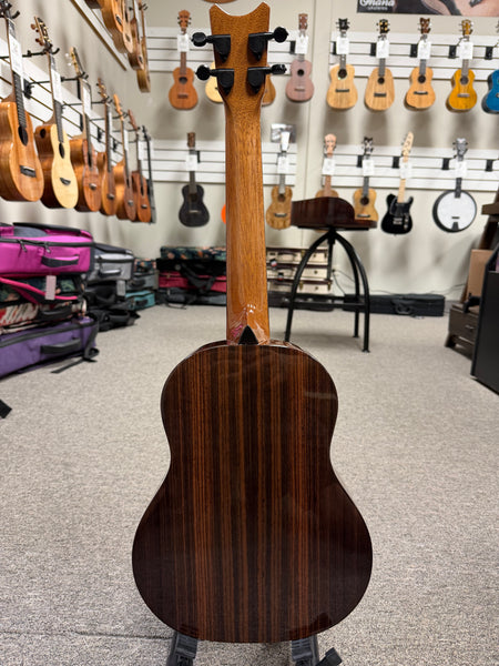 Romero Creations Solid Cedar/Rosewood Grand Tenor Ukulele w/Case - Pre Loved
