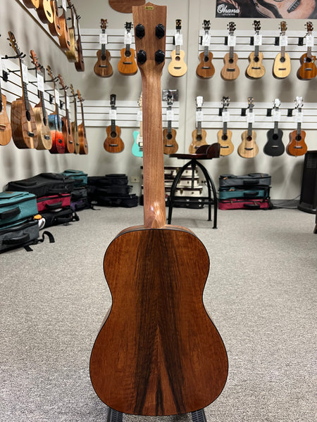 KALA KA-CM-BE Curly Mango Electric Baritone Ukulele #1