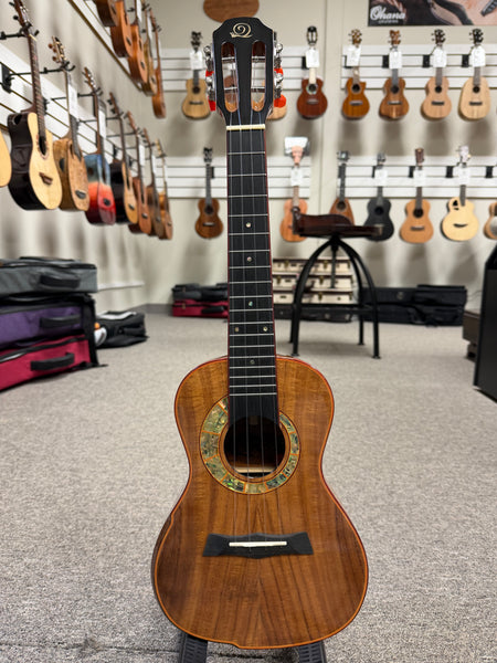 SNAIL S-60C Solid Acacia Concert Ukulele w/Case #3 - Comfort Armrest