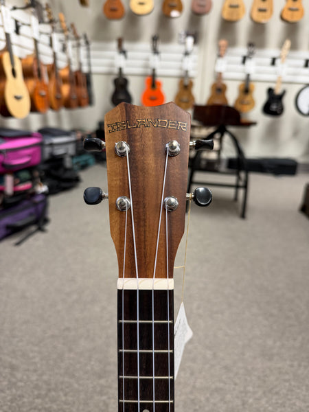 Islander by Kanile'a SAT-4 Solid Flamed Acacia Tenor Ukulele