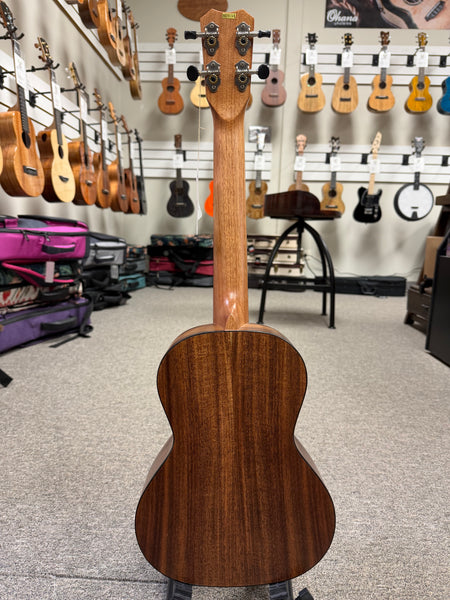 Islander by Kanile'a SAT-4 Solid Flamed Acacia Tenor Ukulele