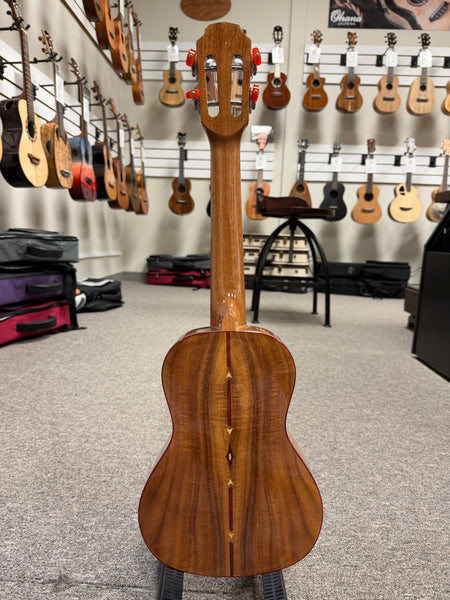 SNAIL S-60C Solid Acacia Concert Ukulele w/Case #3 - Comfort Armrest