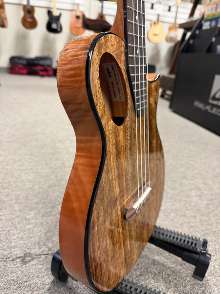 KALA Night Owl Mango Revelator Electric Tenor Ukulele w/Case