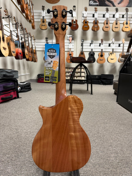 KALA Night Owl Mango Revelator Electric Tenor Ukulele w/Case