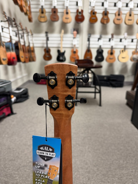 KALA Night Owl Mango Revelator Electric Tenor Ukulele w/Case