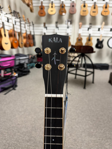 KALA KA-WCW-WAL-T Solid Walnut Tenor Ukulele w/Case - West Coast Woods
