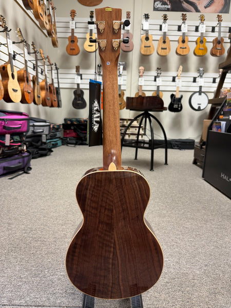 KALA KA-WCW-WAL-T Solid Walnut Tenor Ukulele w/Case - West Coast Woods