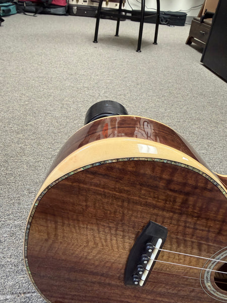 KALA KA-WCW-WAL-T Solid Walnut Tenor Ukulele w/Case - West Coast Woods