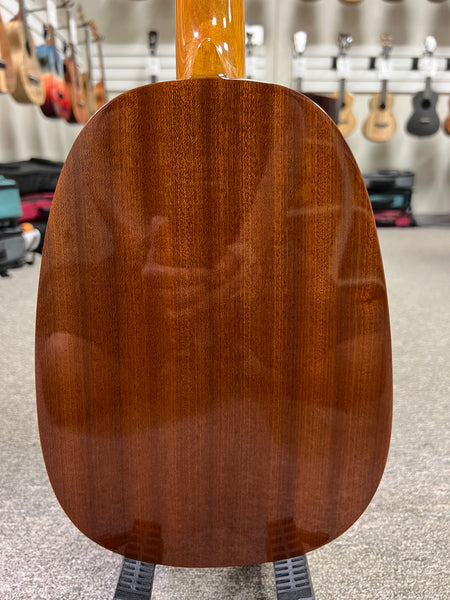 OHANA PKT-25G Solid Mahogany Pineapple Tenor Ukulele