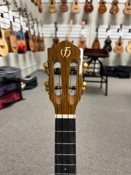 Flight Sophia TE Soundwave Electric Tenor Ukulele w/Case - Solid Spruce/Walnut