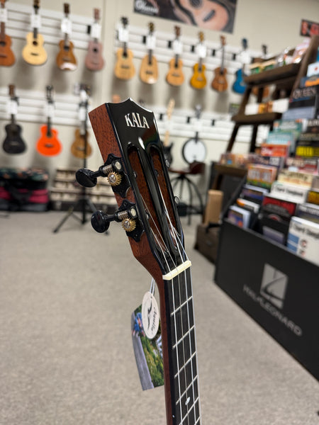 KALA KA-CT-SA-BG Solid Acacia Baritone Ukulele w/Case #1 - Contour Series