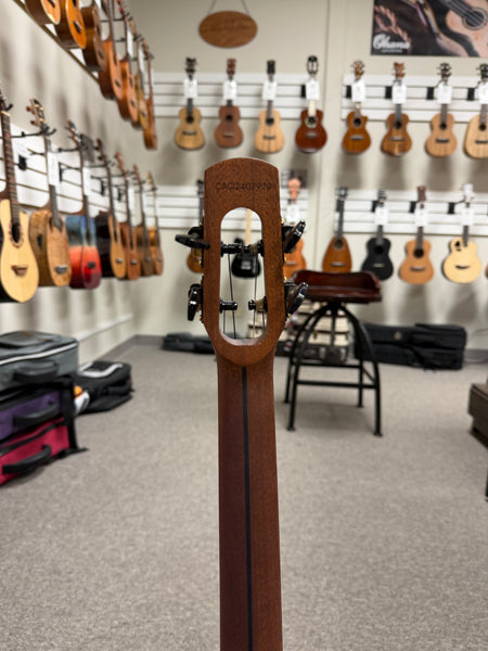 Flight Fireball Solid Mango Electric Baritone Ukulele w/Case #2 - Royal Series