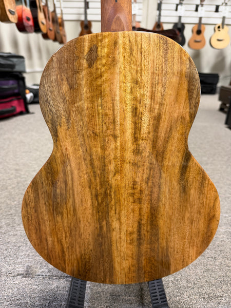 Flight Fireball Solid Mango Electric Baritone Ukulele w/Case #1 - Royal Series