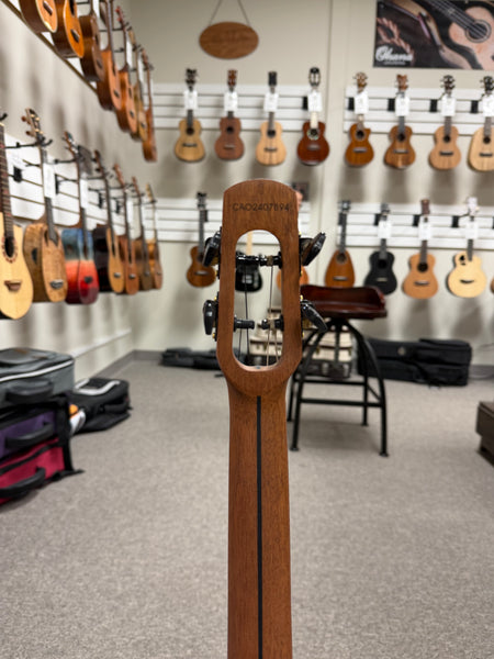 Flight Fireball Solid Mango Electric Baritone Ukulele w/Case #1 - Royal Series