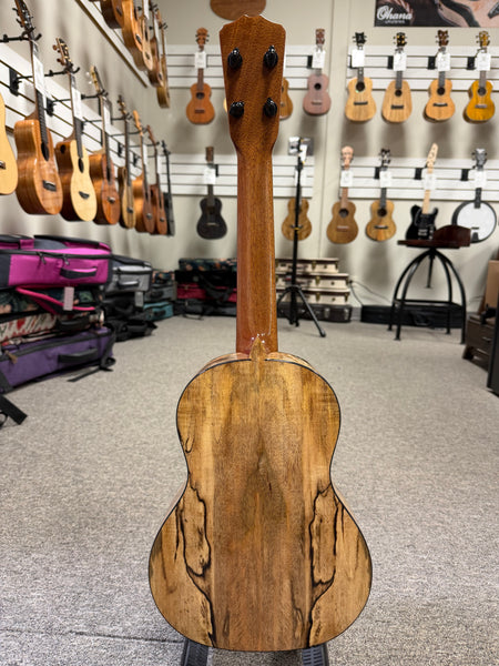 Romero Creations Solid Spalted Mango Signature Replica Tenor Ukulele w/Case #2 - Pre Loved