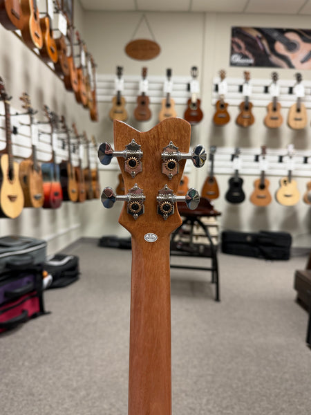 Makaio MSMBXS-10 Large Body Steel String Spalted Mango Baritone Ukulele w/Case