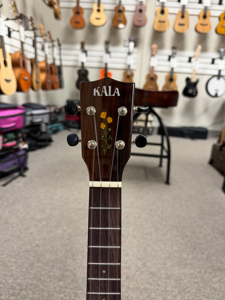 KALA KA-20th-SQS-T Solid Spruce/Quilted Sapele Tenor Ukulele w/Case - 20th Anniversary Limited Edition