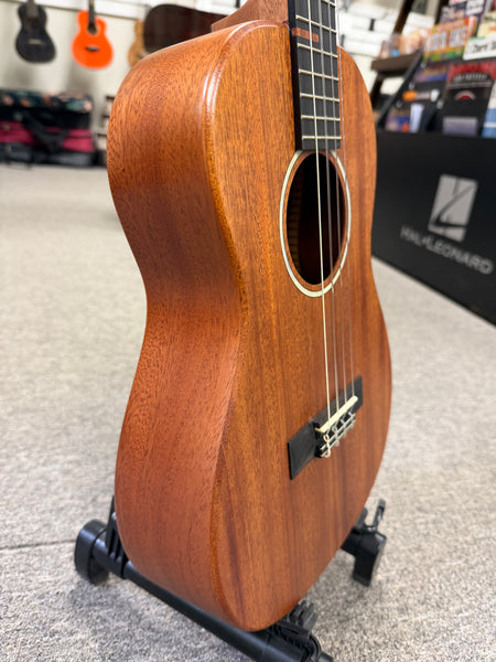 KALA KA-WF-AMHG-B Solid Mahogany Baritone Ukulele w/Case - Waterfall Series