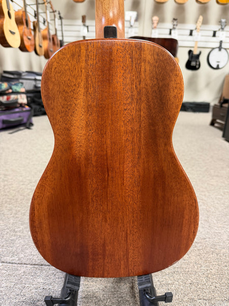 KALA KA-WF-AMHG-B Solid Mahogany Baritone Ukulele w/Case - Waterfall Series