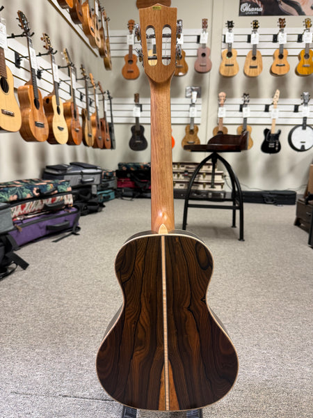 KALA KA-ASZCT-ST Solid Spruce/Ziricote Tenor XL Ukulele - Super Tenor