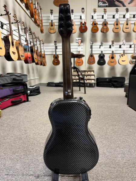 Klos Hybrid Carbon Fiber Tenor Electric 8 String Ukulele w/Case - Travel Uke - Fishman Pickup