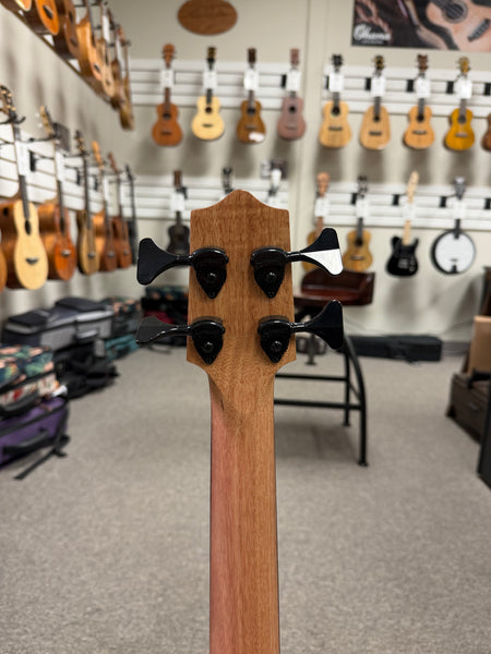 KALA Spalted Mango Acoustic-Electric U-Bass w/Case - UBASS-SP-MNG-FS