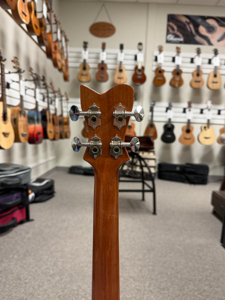 Makaio MSMB-10 Spalted Mango String Baritone Ukulele w/Case