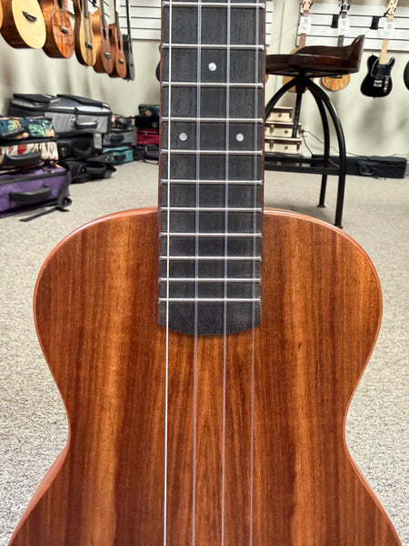 KALA KA-SB-ACA-T Solid Body Acacia Tenor Ukulele w/Case