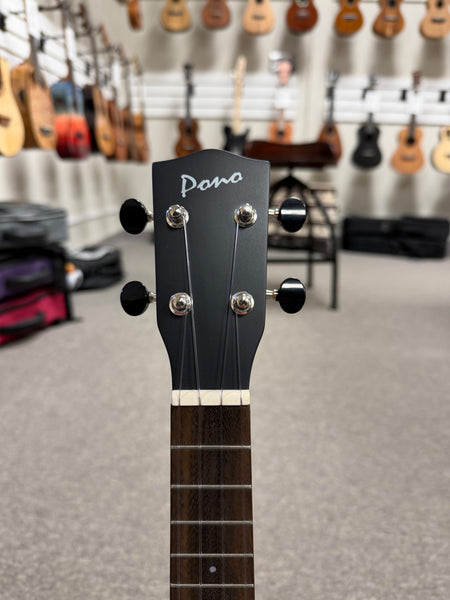 Pono AS-K Solid Acacia Soprano Ukulele - Kalele Series