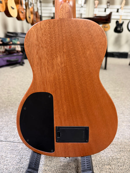 KALA KA-SB-ACA-T Solid Body Acacia Tenor Ukulele w/Case