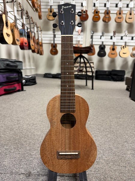 Pono MGS-K Solid Mango Soprano Ukulele - Kalele Series