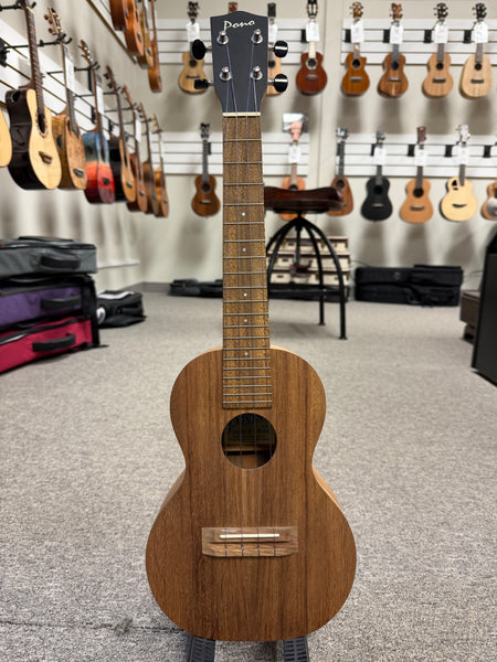 Pono AC-K Solid Acacia Concert Ukulele - Kalele Series