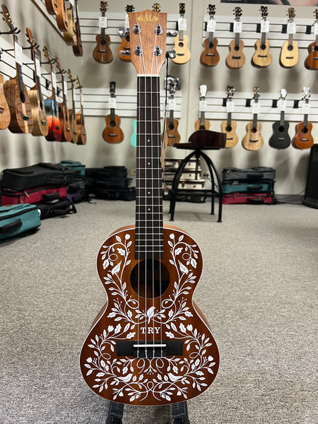 KALA KA-LTP-MH Mandy Harvey Signature Tenor Ukulele w/Case