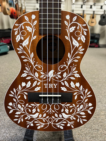 KALA KA-LTP-MH Mandy Harvey Signature Tenor Ukulele w/Case