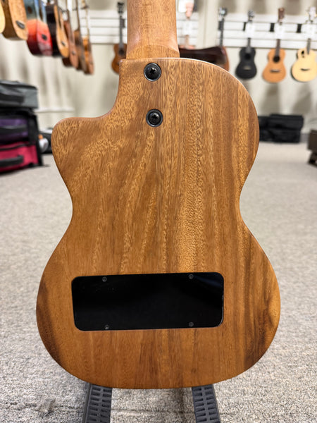 Pono TE Solid Acacia Electric Tenor Solid Body Ukulele w/Case
