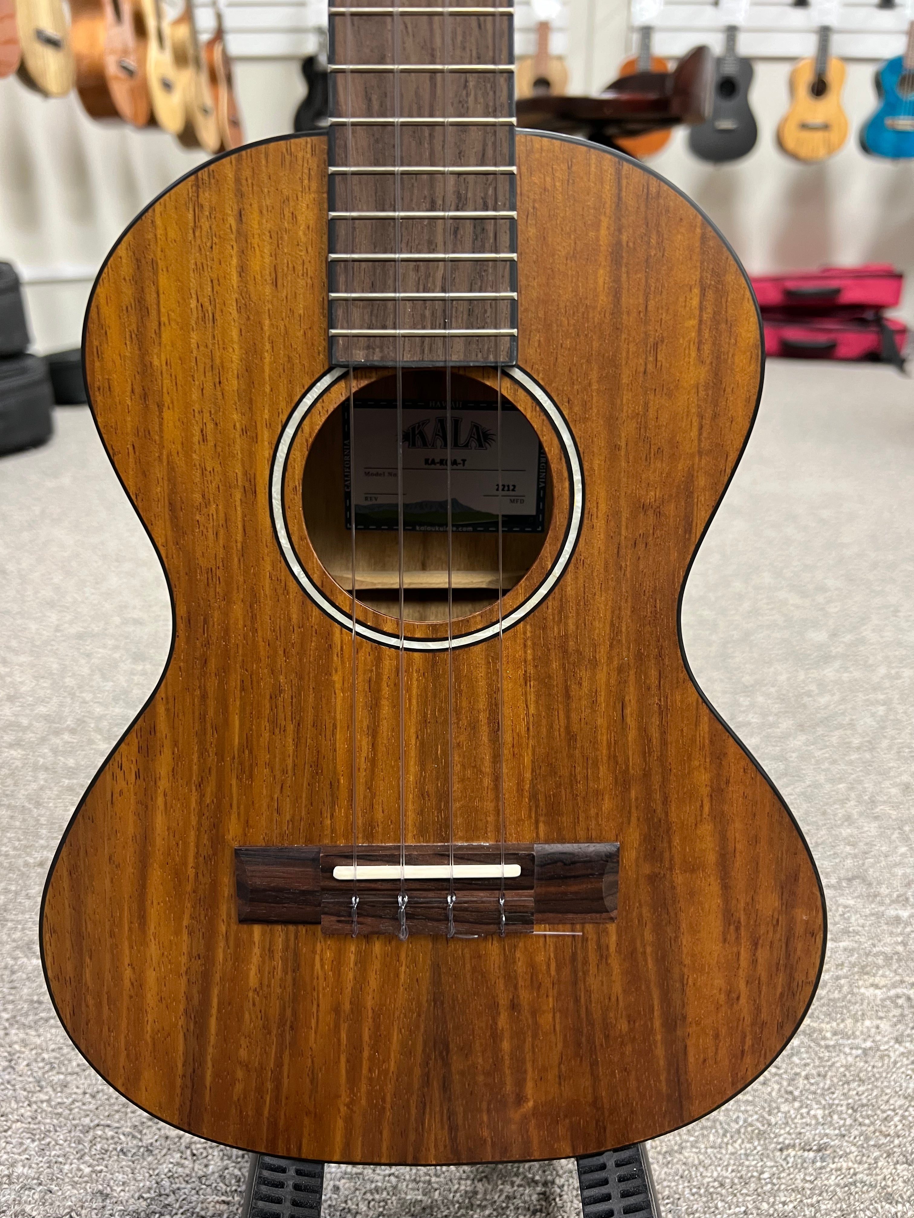 Kala hawaiian koa tenor cutaway ukulele deals