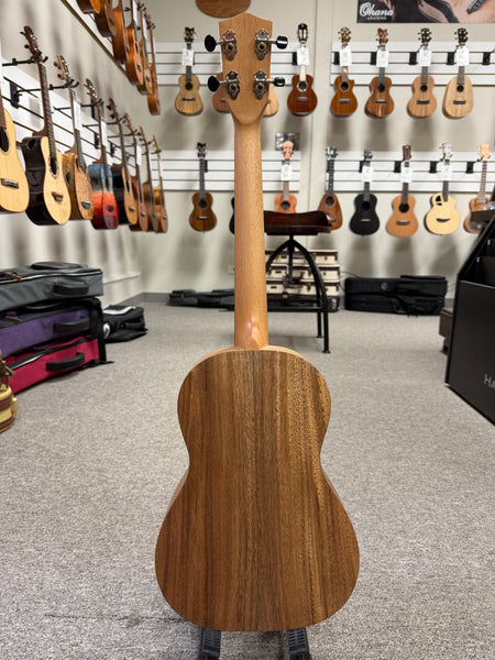 Pono AB-K Solid Acacia Baritone Ukulele - Kalele Series