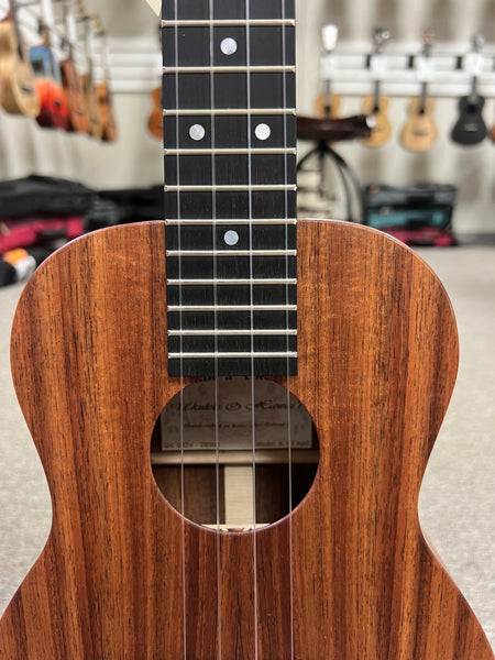 Kanile'a K1-T Solid Koa Tenor Ukulele w/Case - Natural Finish - Made in Hawaii