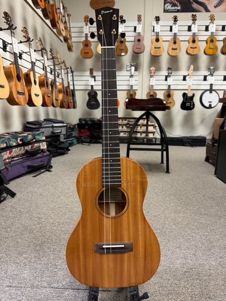 PONO MBD Solid Mahogany Deluxe Baritone Ukulele