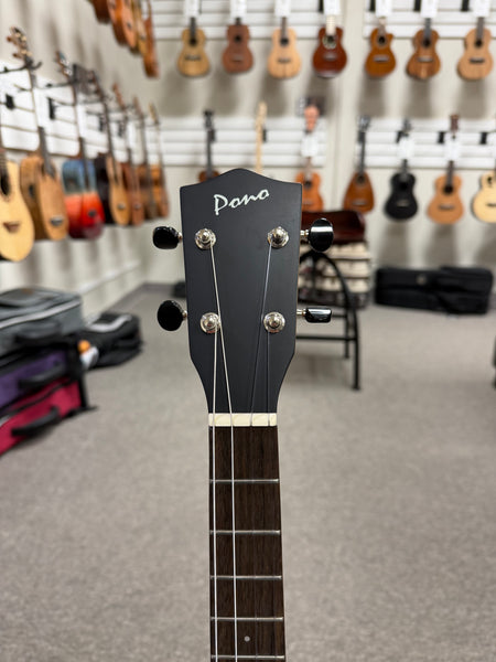 Pono MGB-K Solid Mango Baritone Ukulele - Kalele Series