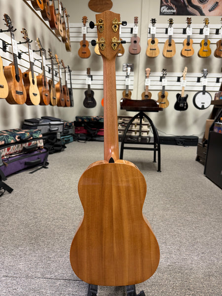 PONO MBD Solid Mahogany Deluxe Baritone Ukulele