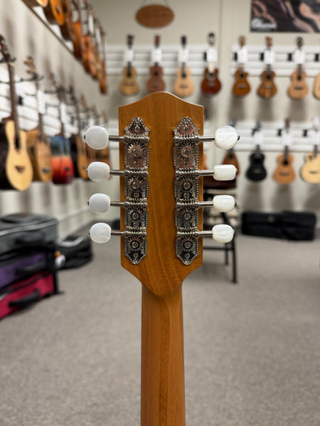 PONO MGTD-8 Solid Mango 8 String Tenor Deluxe Ukulele