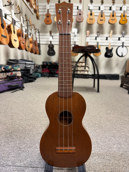 Vintage 1960's Martin Solid Mahogany Soprano Ukulele w/Case - Pre Loved