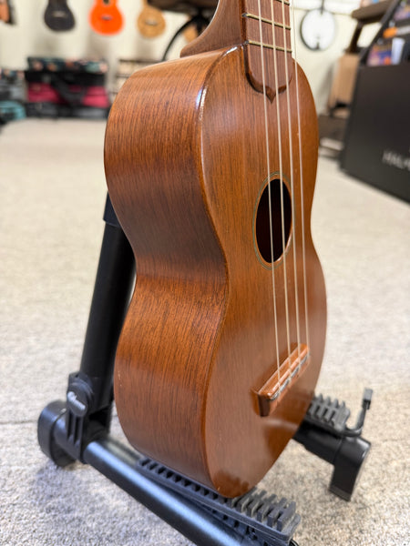 Vintage 1960's Martin Solid Mahogany Soprano Ukulele w/Case - Pre Loved