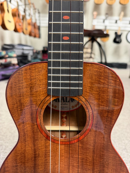Kala KA-POI-ACA-T Luthier Series Solid Acacia Poi Tenor w/Case - Poi Pounder