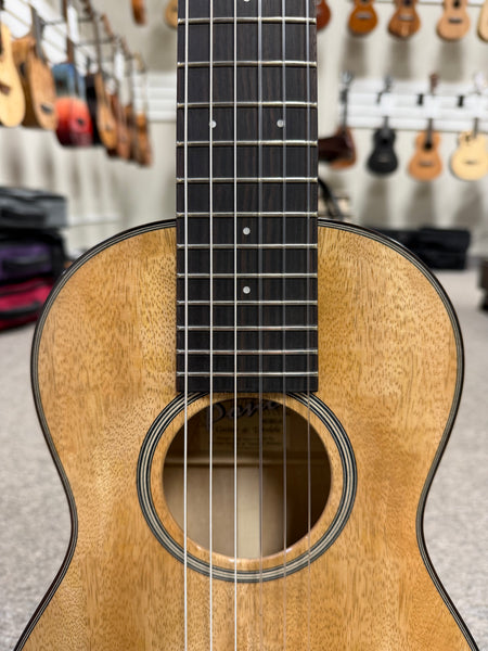 PONO MGBD-6 Solid Mango Deluxe 6-String Guitalele w/Case - Guitarlele - Ukulele